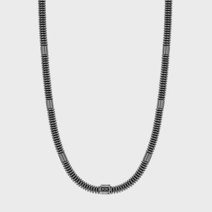 Nomination B-Yond Hyper Black Stainless Steel Necklace