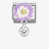 Nomination Silver Lilac Daisy With Roundel Charm