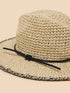 White Stuff Summer Fedora Hat Natural Multi