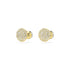 Swarovski Gold Tone Meteora Earrings