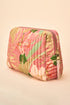 Powder Quilted Washbag - Delicate Tropical - Candy