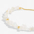 Joma Manifestones White Jade Gold Bracelet