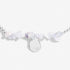 Joma Blue Agate Silver Anklet