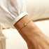Joma Mini Charms Lock Gold Bracelet
