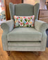 Sophie Non Button Accent Chair With Cushion