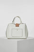Luella Grey Orlanda Tote Bag White/Mocha