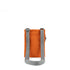 ROKA Chelsea Crossbody Mobile Phone Pouch Recycled Nylon Burnt Orange