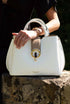 Luella Grey Orlanda Tote Bag White/Mocha