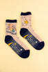 Powder Zodiac Ankle Socks Aquarius