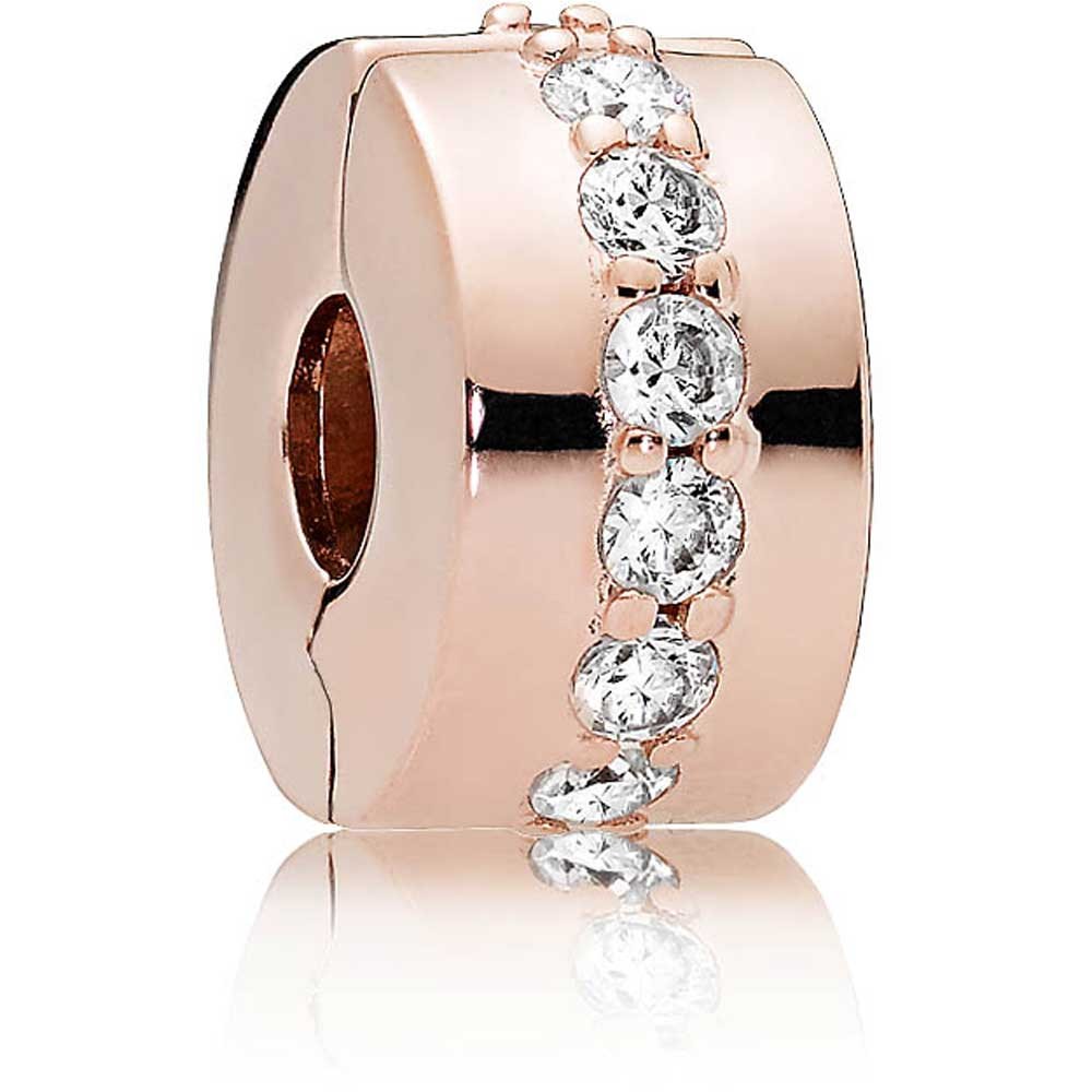 Pandora Rose Sparkling Row Clip Charm – Tylers Department Store