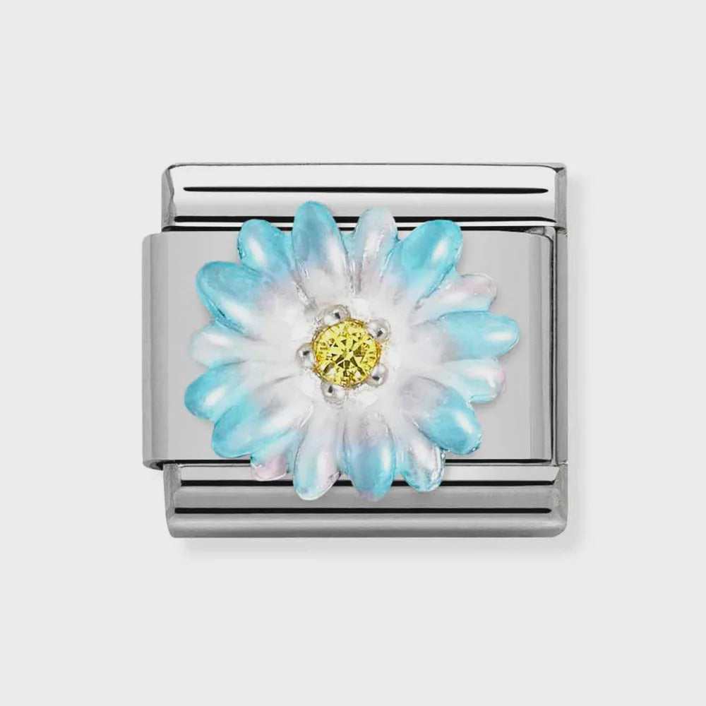 Nomination Composable Light Blue Flower Charm – Tylers Department