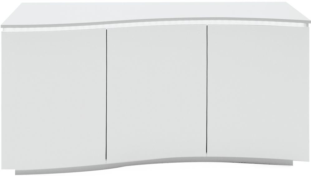 Luciana Sideboard With LED - White