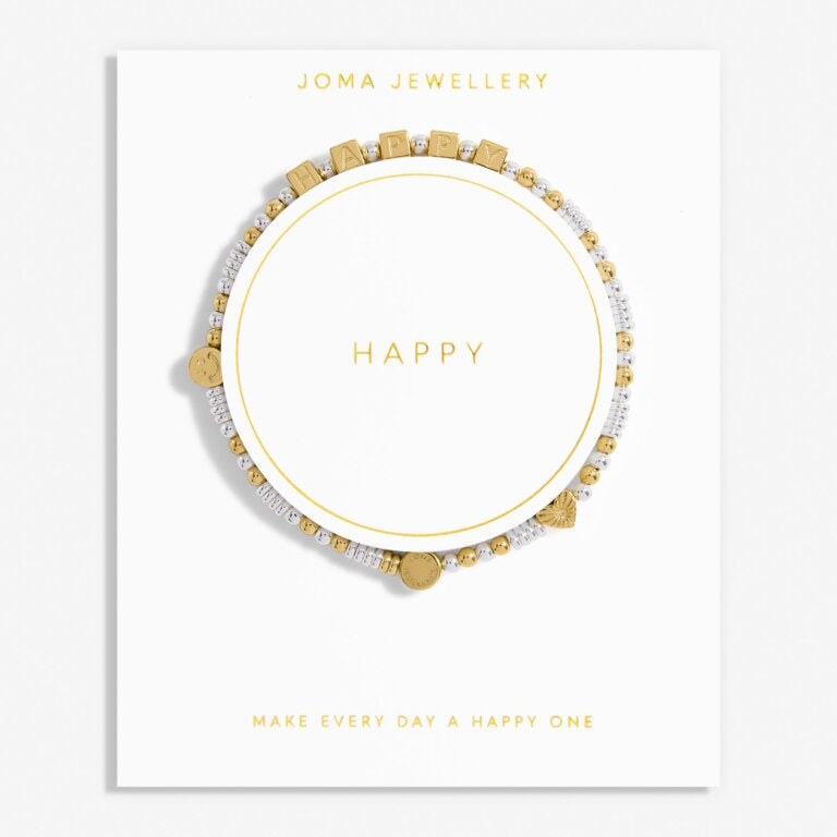 Joma Happy Little Moments Happy Gold Bracelet