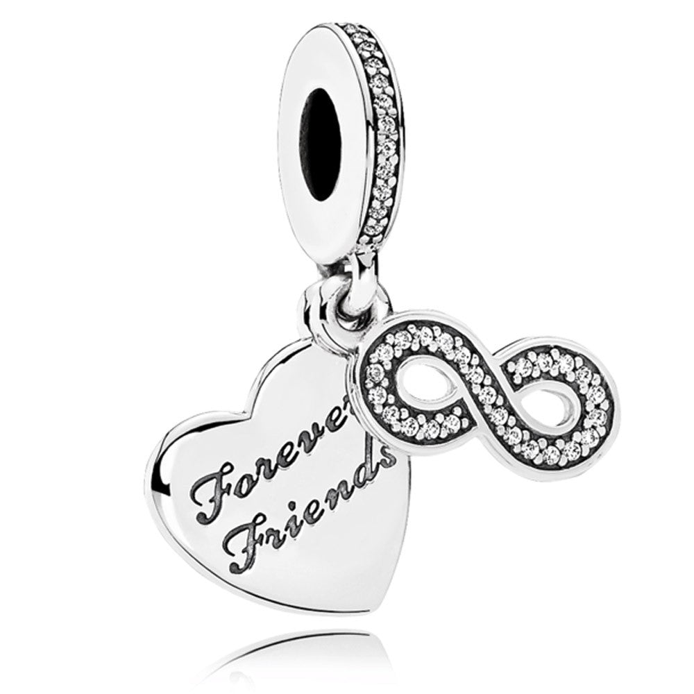 Pandora Forever Friends Heart Dangle Charm – Tylers Department Store
