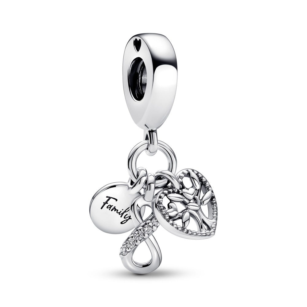 Pandora Family Infinity Triple Dangle Charm – Tylers Department Store