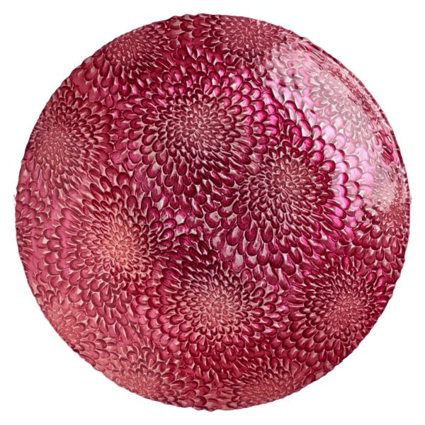 Chrysanthemum  Glass Bowl