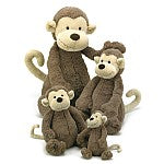 Bashful Monkey Small - Tylers Department Store
