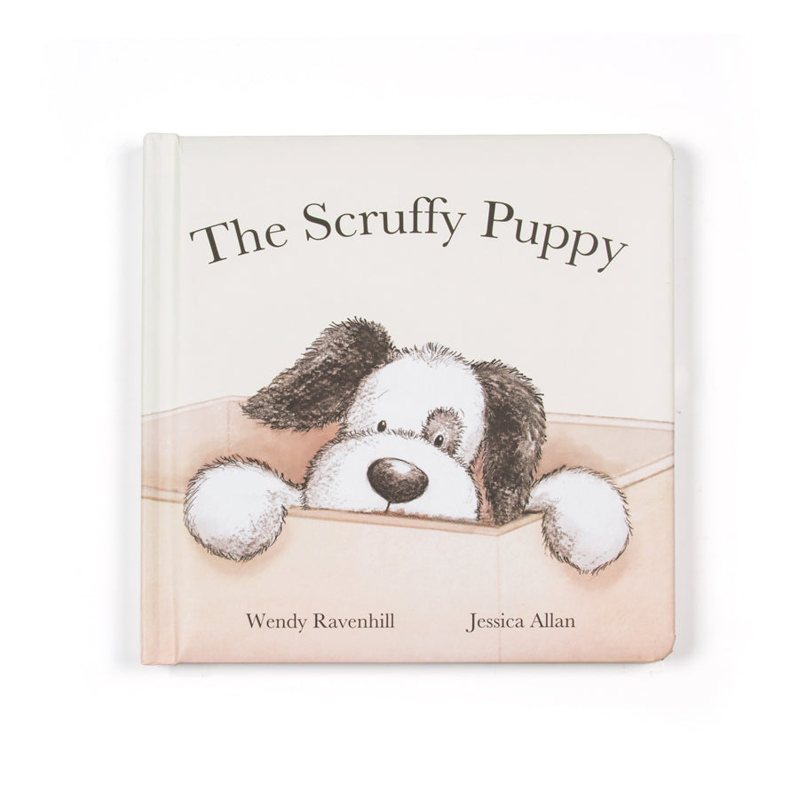 Jellycat The Scruffy Puppy Book BK4SPB