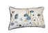 Malini Wild Blue Floral  Cushion
