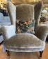Crawford Wing Back Accent Chair by Spink & Edgar