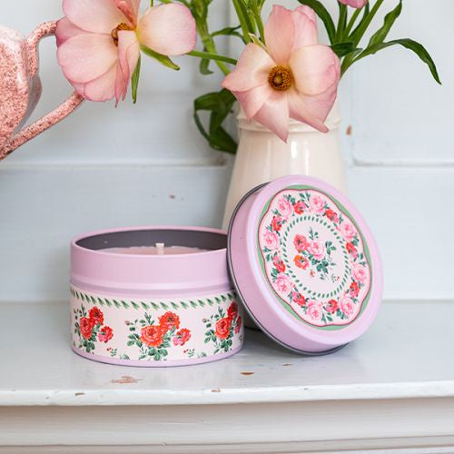 Cath Kidston Candles Coming Up Roses Candle Tin