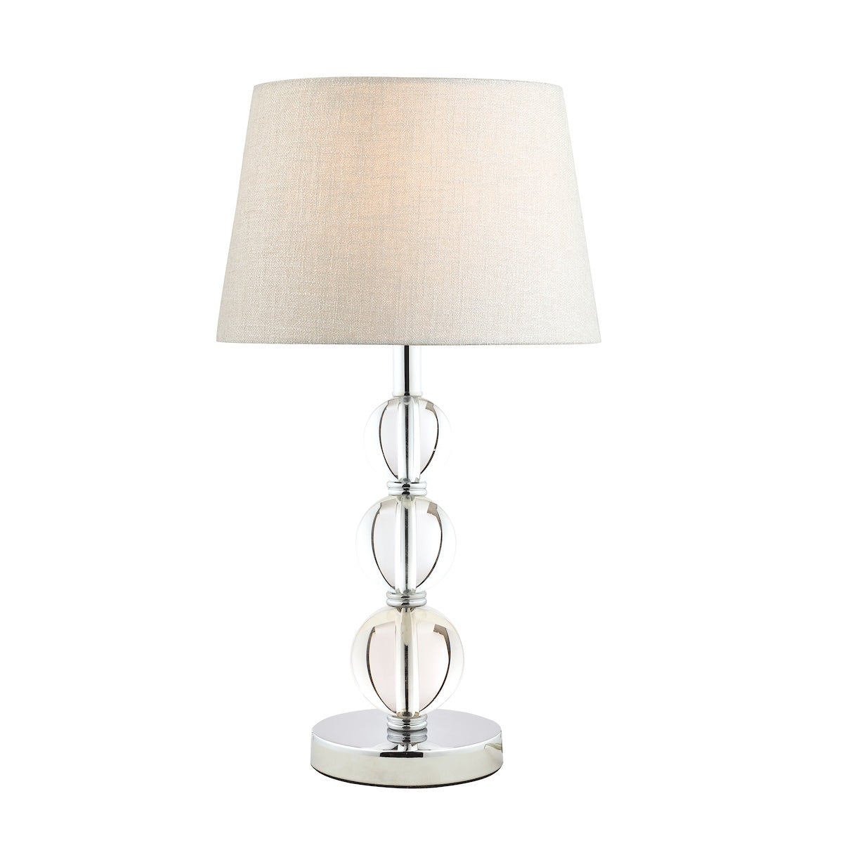 Laura Ashley Selby Polished Nickel & Glass Ball LA3732149-Q Table Lamp Base Large