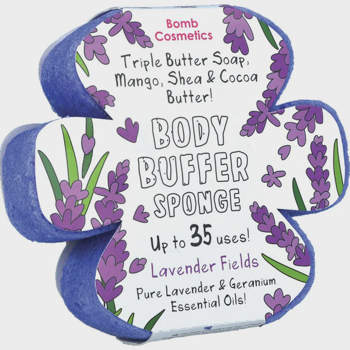 Lavender Fields Body Buffer Sponge