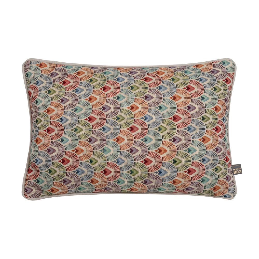 Scatterbox  Lottie Jacquard Feather Cushion
