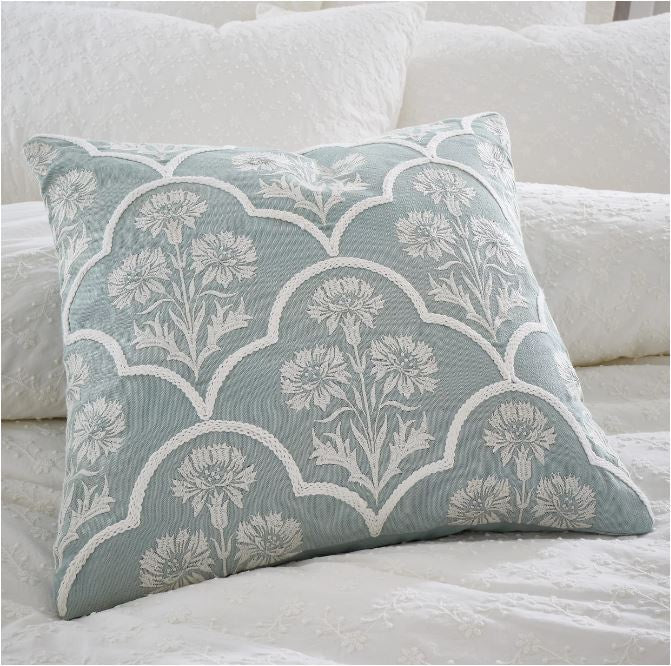 Bianca Provence Floral Cotton Cushion