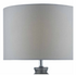 44334 Grey Glass Lite Base Table Lamp