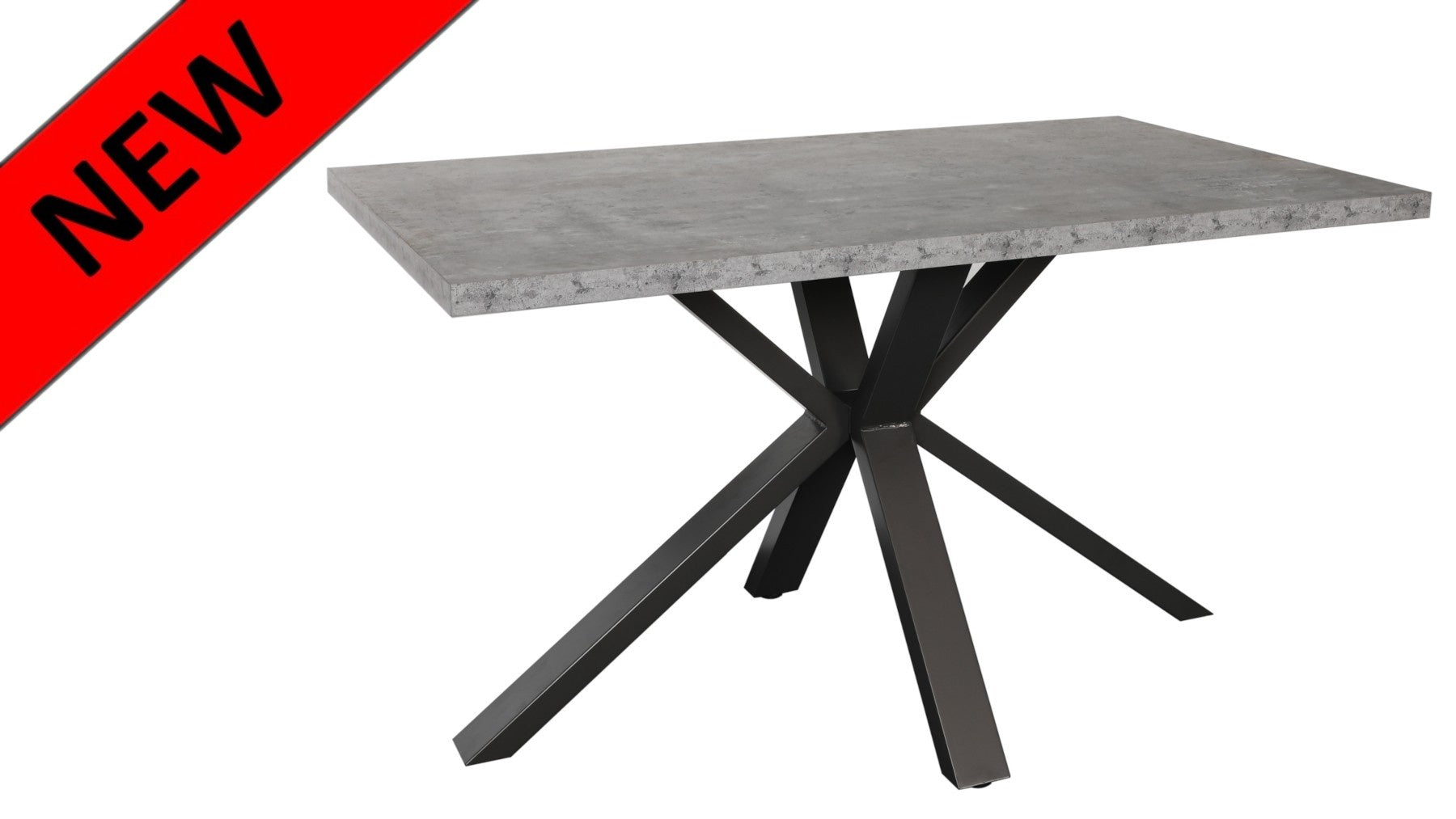 Classic Fusion Stone Fixed Top Table FSDT135ST