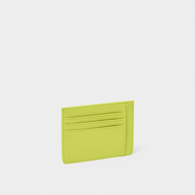 Katie Loxton Lime Green Lily Card Holder