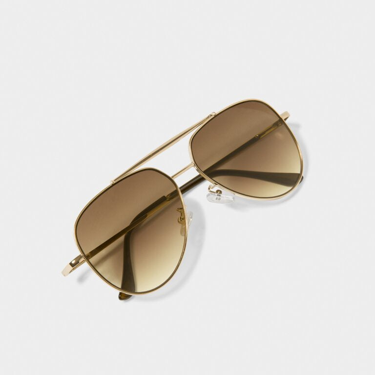Katie Loxton Gold Bali Sunglasses