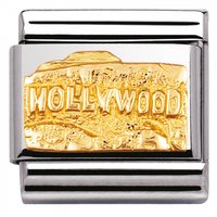 Nomination Yellow Gold Hollywood Charm
