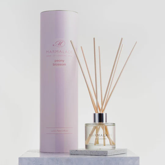 Peony Blossom Reed Difffuser by Marmalade of London