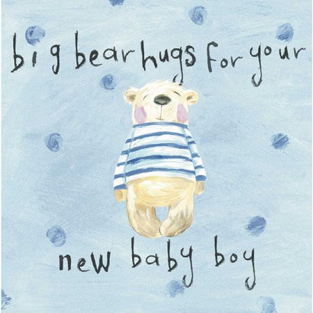 Big Bear Hugs Baby Boy
