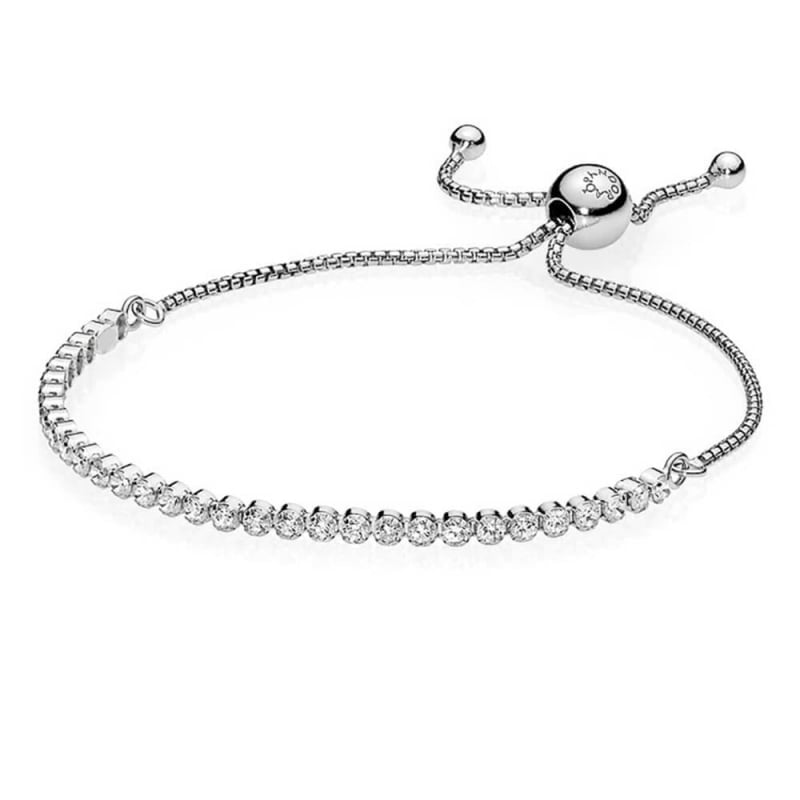 Pandora Sparkling Strand Tennis Statement Bracelet – Tylers