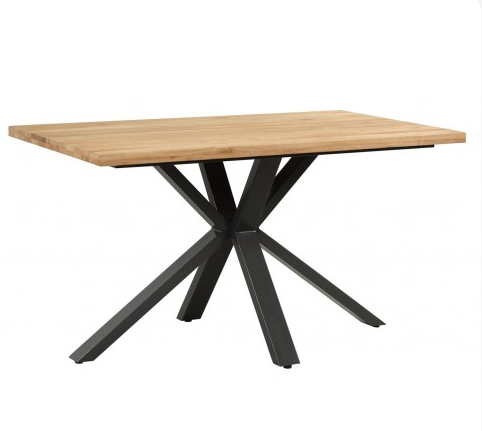 Classic Fusion Oak Fixed Top Dining Table FSDT135