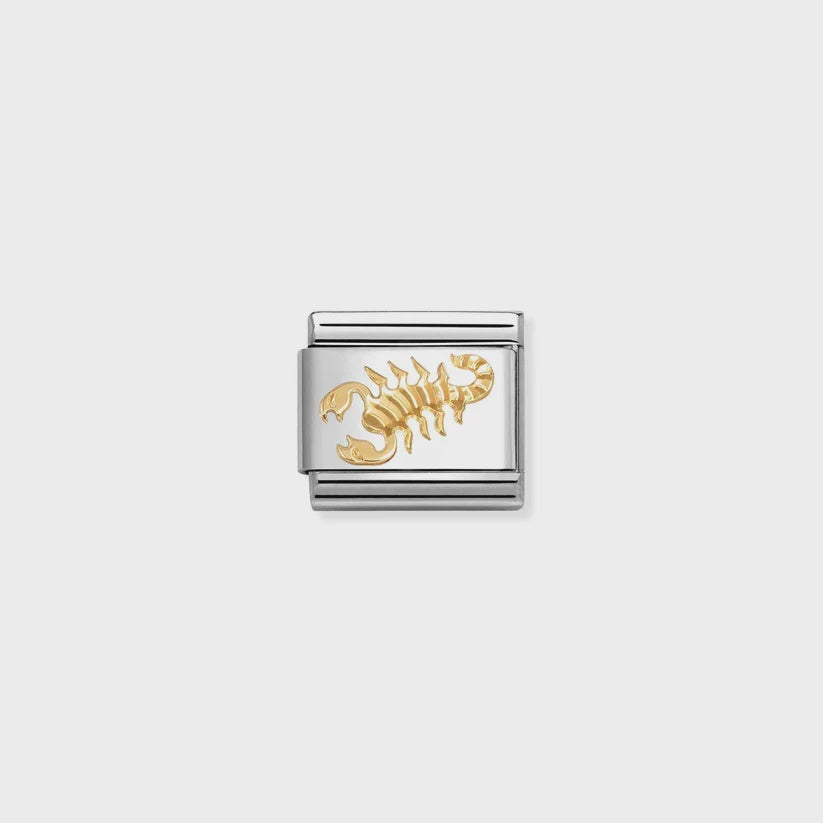 Nomination Gold Scorpio Charm