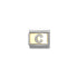 Nomination Yellow Gold Glitter C Charm