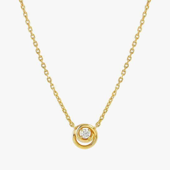 Nomination  Cosmic Love Circle Gold Necklace