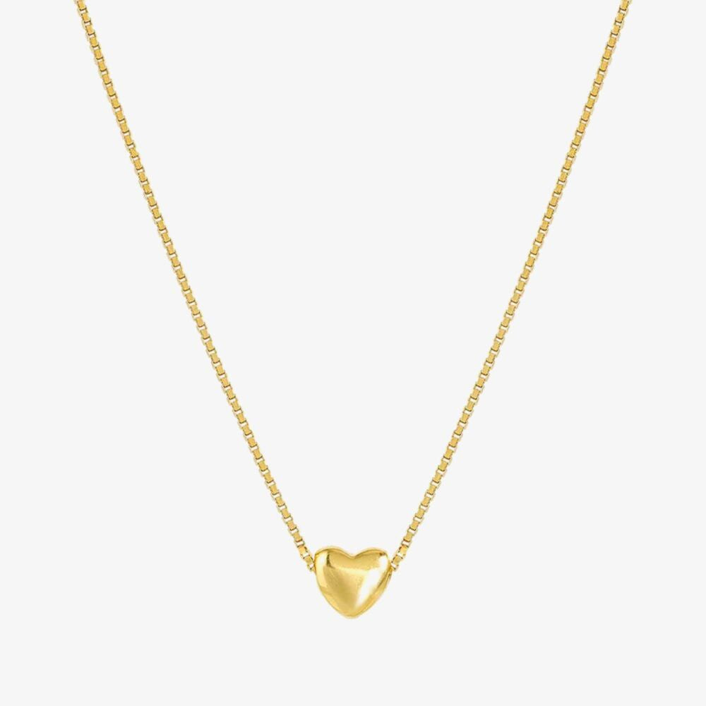 Nomination Armonica necklace with Heart gold plated necklace