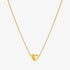 Nomination Armonica necklace with Heart gold plated necklace