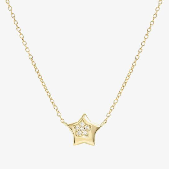 Nomination Gold Star Petit Sparkle Necklace
