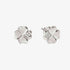 Nomination Silver Clover Petit Sparkle Earrings