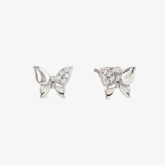 Nomination Silver Butterfly Petit Sparkle Earrings