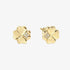 Nomination Gold Clover Petit Sparkle Earrings