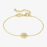 Nomination Gold Clover Petit Sparkle Bracelet