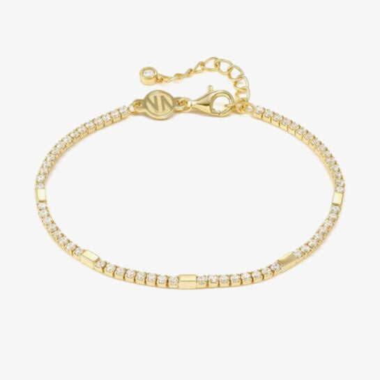 Nomination Gold Petit Sparkle Tennis Bracelet