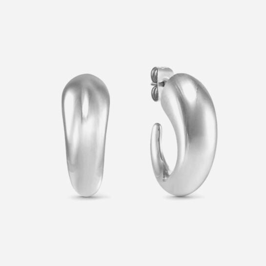 Nomination Silver Ecclettica Hoop Earrings